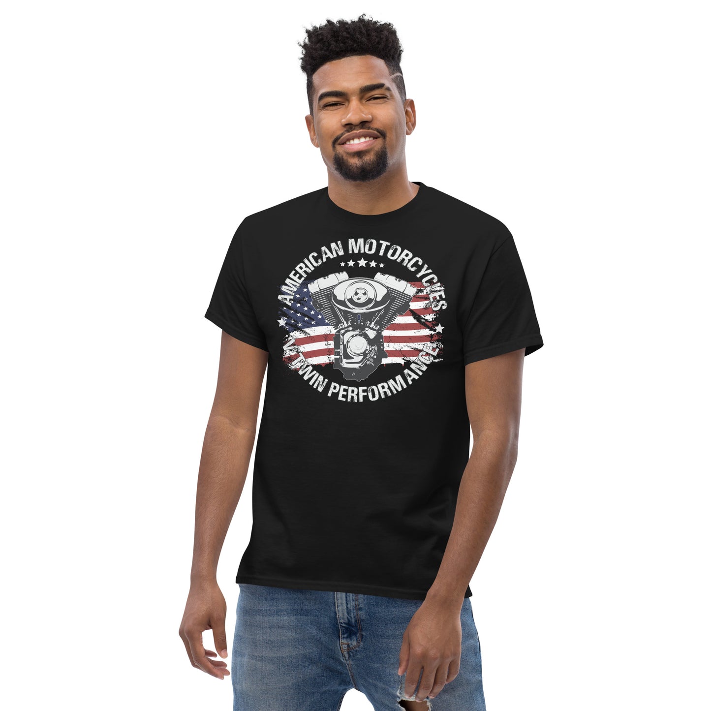 American V Twin Motorcycles Unisex classic tee