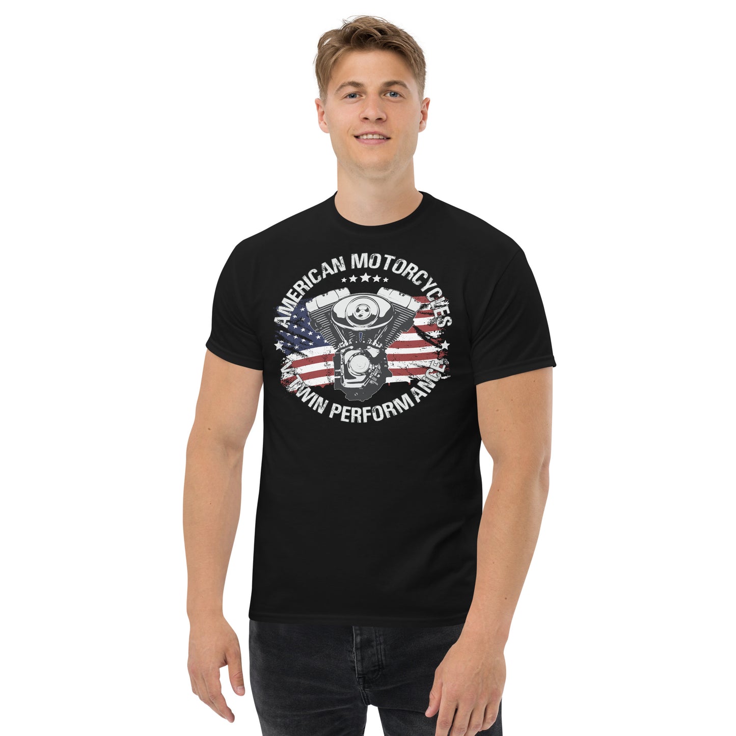 American V Twin Motorcycles Unisex classic tee